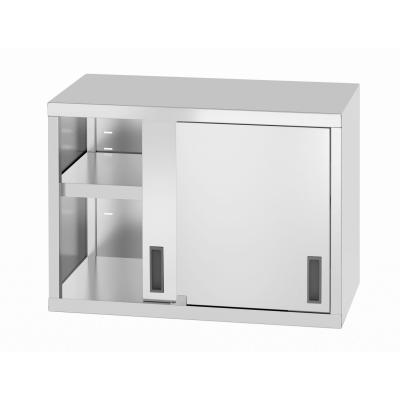 Závěsná skříň – svařovaná, s posuvnými dveřmi, HENDI, Profi Line, 800x400x(H)600mm | 814178